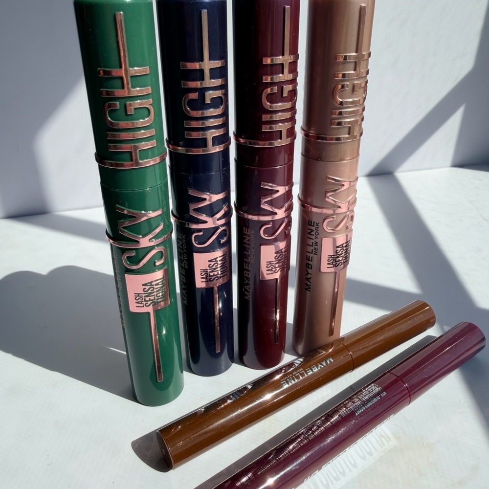 Maybelline Sky High Mascara Collection - Green, Black, Burgundy, Brown